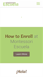 Mobile Screenshot of montessoriescuela.com